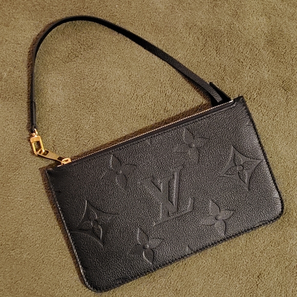 LV Neverfull MM Empreinte Noir Tote Bag - Picture 3 of 7